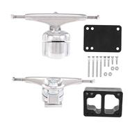 Katnetoly Per Surf Skate Staffa 6 Fori Base 6,25 Pollici Camion Surf Skateboard Trucks Adattatore Camion Posteriori,1