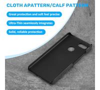 Katnetoly per Telefono nel Pelle nel Tessuto nel Pelle Modello Protettiva Anti-Caduta Adatto per Pixel 3 (Nero)