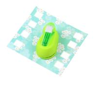 Katnetoly Perforatrice per Goffratura, Macchina per Goffratura con Foro Rotondo da 2x1,8 Cm, Dentata, Timbro per Goffratura