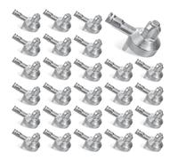 Katnetoly Perni per Scaffali di Qualità Premium da 30 Pezzi per Parte 131372, Supporti per Scaffali In Lega di Adatti per Mobili e Scaffali In Legno