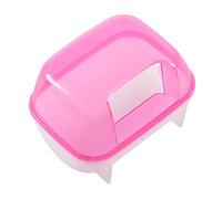 Katnetoly Pet Hamster Bagno Rosa 10x7x7cm
