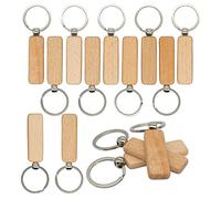 Katnetoly Pezzi Grezzi per Incisione su Legno nel Legno Rettangolari Vuoti nel Legno per Confezione da 20 (Larghezza: 0,7 Pollici)