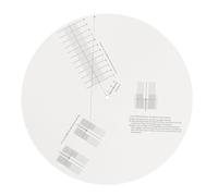 Katnetoly Piastra di Calibrazione per la Regolazione del Braccio del Giradischi per Disco in Vinile