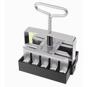 Katnetoly Piccola Macchina per Zolle 20 Griglie Macchina per Zolle Manuale Strumento per La Produzione di Blocchi di Semi Manuale Giardinaggio In Metallo Macchina per Zolle In Miniatura