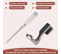 Katnetoly Piedino Regolabile per Cerniera Invisibile Piedino per Cerniera Unilaterale per Macchina da Cucire Industriale A Punto Annodato Ad Ago Singolo Installazione Semplice