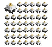 Katnetoly Pinguino Switch 5 Pin 50gf Tattile Silent Switch per Tastiere Meccaniche MX, Ideale per la Battitura, Confezione da 45 Pezzi