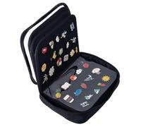 Katnetoly Pins Pins Display Album per Collector 6 Page Trading Book Case di Viaggio Portatile con Hand Handle Pin