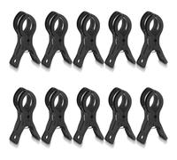 Katnetoly Plastica Trasparente per Clip per di Palloncini 10 Pezzi Morsetti A Molla Kit di Clip per Fondale Resistente da 3,5 Pollici per Archi di Palloncini A