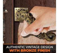 Katnetoly Pomello per Porta Vintage A Forma di Polipo Gancio per Esterni In Stile Animale Maniglia per Mobili per Cassetti Antichi