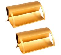 Katnetoly Porta Biglietti Da Visita per Scrivania,Supporto Da Tavolo per Biglietti Da Visita,Scaffale di Biglietto Da Visita Da Tavolo di Tradeshows e 'Ufficio(2 Pezzi,)