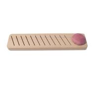 Katnetoly Porta Bobina per Filo da Ricamo Organizer per Filo in Legno di Faggio con 12 Carte di Filo da Ricamo in Plastica (Rettangolo) Resistente e Facile da Usare