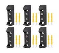 Katnetoly Porta del Display da Parete per Bobina di Pesca, Supporto per Bobine da 6 Pezzi con, Portapacchi per Attrezzature per la Pesca