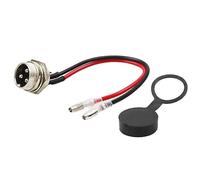 Katnetoly Porta di Ricarica dello Scooter Elettrico in Lega di Alluminio + Plastica, Pezzi di Ricambio per Lo Scooter di Ricarica.