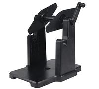 Katnetoly Porta Etichette per Rotoli Esterni, Supporto per Carta Impilata un Modulo Continuo 2 nel 1 per Stampante Termica per Etichette da Tavolo