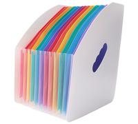 Katnetoly Portadocumenti Espandibile Cartella nel Piedi A4 Portadocumenti Verticale Magazine Magazine Desktop Portadocumenti da 13 Tasche