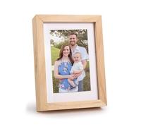 Katnetoly Portafoto Nascosto, Scatola Portaoggetti con Scomparto, Chiave Nascosta per Gioielli Nascosta alla Vista, Cassaforte per Ufficio B