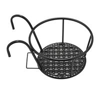 Katnetoly Portaoggetti per Fiori in Metallo Supporto per Mensole per Appendere Vasi per Piante da Giardino