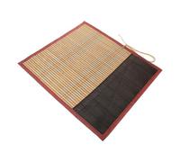 Katnetoly Portapenne A Rullo Portapenne In Bambù Borsa Portapenne Protezione per Calligrafia e Pittura Tasca per Pennelli
