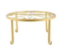 Katnetoly Portapiante in da Terra Portapiante per Fiori Scaffali da Giardino Pianta da Giardino Balcone Scaffale Rotondo Decorazioni per la Casa