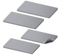 Katnetoly Pressa per Cappelli - Accessori 4 Pezzi Pad In Silicone per Pressa A Caldo, 2 Dimensioni (7.87"X3.35"+6.50"X2.60") per Fai da Te, Attività Commerciale e Uso Domestico