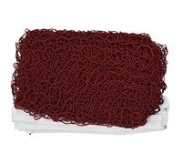 Katnetoly Professional Training Standard Braided Badminton Net 6.0M X 0.75M Bordo Bianco