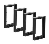 Katnetoly Prolunga per Scatola di Derivazione A Gruppo Singolo da 4 Pezzi da 1/2 Pollice, Prolunga per Presa Elettrica, Scatola di Prolunga per Presa di Prolunga Nera