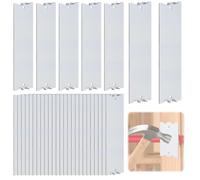 Katnetoly Protettore del Filo del 30 Pacchetto 6 X 1,5 Pollici Protezione per Unghie per Borchie con Appunti per Protezione da Cablaggio