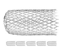 Katnetoly Protezione per Grondaia da 6 Pollici Filtro Estensibile nel Alluminio da 3 Pollici Filtro per Grondaia Grondaia per Bloccare Le Foglie di Blocco