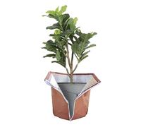 Katnetoly Protezione per Vasi Invernali 65x70 Cm, Protezione Termica per Vasi con Cerniera e Coulisse per Piante