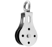 Katnetoly Puleggia del Cuscinetto da 300 kg Ruota Silenziosa della Palestra della Ruota della Puleggia per Impieghi Gravosi Scanalata Un U per La Macchina del 'Attrezzatura