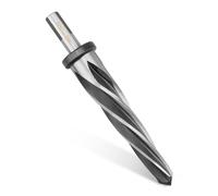 Katnetoly Punta per Alesatore per Ponte/Costruzione da 1 Pollice con Gambo Antiscivolo da 1/2 Pollice Utensile per Punta per Alesatore M2 HSS per Metallo Acciaio