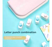 Katnetoly Punta per Macchina per Goffratura da 26 Lettere, Manuale DIY, Combinazione di Punzonatura di Lettere, Utilizzata per La Fabbricazione A Mano.