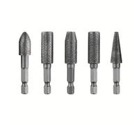 Katnetoly Punta per Trapano A Gambo Esattore Rotante Intagliato Intagliato Rasp Bara Che Macina Lo Strumento di Fresatura di Levigatura Scanalatura