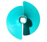 Katnetoly Punta per Trivella Ghiaccio, A Ventaglio,Trapano Nylon con Adattatore,Punte per Trivella per Ghiaccio,Lame A Ventaglio, Utensili Elettrici, Punte per Trivella 6 Pollici, Blu