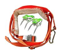 Katnetoly Punte da Arrampicata su Antiscivolo per Arrampicata su Kit di Attrezzi per Arrampicata su per L'Osservazione Della Caccia Raccolta di Frutta Cocco