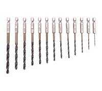 Katnetoly Punte Esagonali nel Cobalto con Gambo Esagonale, Set di 13 Pezzi, Punte Esagonali per Avvitatore un Percussione HSS un Cambio Rapido per Metallo