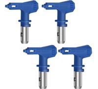 Katnetoly Punte per Spruzzatore di Airless Parte Della Macchina per Spruzzatura di per Spruzzatori di per Case, Edifici, Recinzioni (211,313,415,517) 4 Pezzi
