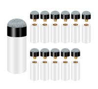 Katnetoly Punte per Stecche da Biliardo con Puntali per Stecche da Biliardo Punte per Stecche da Biliardo da Biliardo Avvitate Punte per Stecche da Biliardo da 12 mm