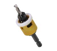 Katnetoly Punte per Trapano Svasatore con Punta In Carburo da 1/8X3/8 Pollici con Arresto di Profondità A Basso Attrito, Punta per Trapano Svasatore con Gambo Esagonale da 1/4 di Pollice