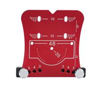 Katnetoly Punzone per Aprire Fori per Cerniere per La Lavorazione del Legno da 35 Mm, Localizzatore di Punzoni e Telaio di Limitazione, Foratura e Montaggio di Cerniere-A