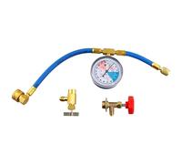 Katnetoly R134A Set Freon Attrezzatura di Riempimento Adattatore Manometro Aria Condizionata Valvole di Riparazione Condizionatore D'Aria