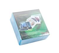 Katnetoly Raccolta CD/Dvd A Doppia Faccia A Doppia Faccia A Doppia Faccia di Archiviazione A Prova di Polvere Graffiata Sacca da Slot CD Colorata C