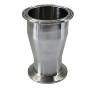 Katnetoly Raccordi con Riduzione Concentrici con Morsetto Sanitario 304 Raccordi per Tubi Chuck