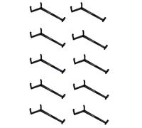 Katnetoly Rami di Piante Divaricatore per Piante da Giardino Cinghie per per Piante Strumento per Piegare Piante Rami di Fissaggio Rami Scarpe da Ginnastica Nero Piccolo