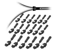 Katnetoly Reasonbyof Zipper, Riparatore di Cerniere Universale Rimovibile, Sostituzione di Cerniere Universali per Giacche, Bagagli, 12 Pezzi