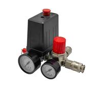 Katnetoly Regolatore con Manometri Pressostato Compressore D'Aria Valvola di Controllo Pressostato Compressore D'Aria