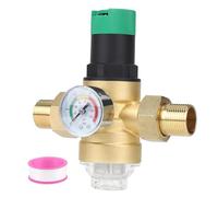 Katnetoly Regolatore di Pressione 'Acqua con Manometro e Filtro 'Acqua Regolatore di Pressione DN20 da 3/4 Pollici