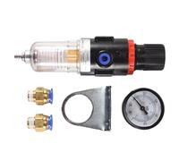 Katnetoly Regolatore di Pressione del Filtro 'Aria Filtro del Compressore 'Aria del Separatore D'Acqua AFR2000 da 1/4 di Pollice con Connettore da 10 Mm