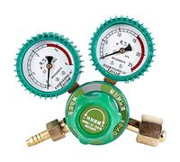 Katnetoly Regolatori per Bombole di Gas di Ossigeno Inalatore di Pressione di Riduzione 'O2 Regolatore per Bombole di Ossigeno un Doppio Calibro per Acetilene