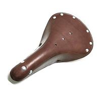 Katnetoly Retro Vintage Bicycle Saddle Seat Cushion Bike 3 Spring Shock Seat Cycling Seat Cycling Replacement, Chocolate